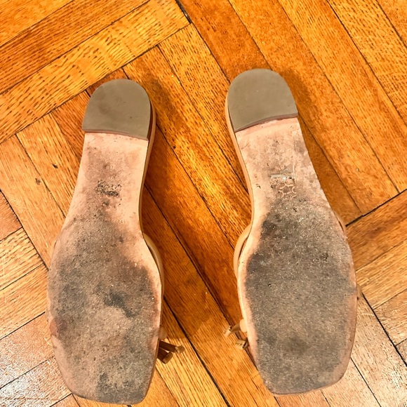 Loeffler Randall Hadley Bow Flat
SANDALS brown Tan Leather Square
Toe slide 8.5 - Picture 5 of 5